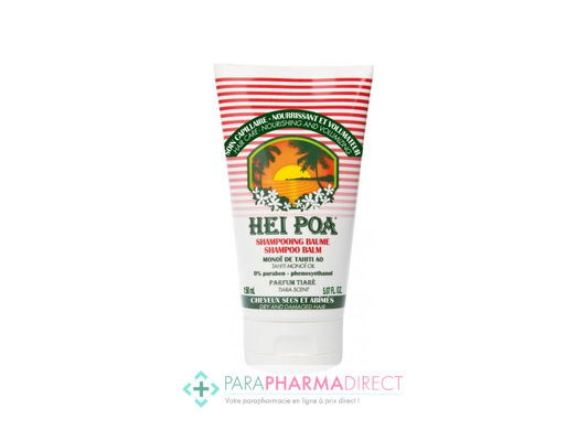 Corps / Beauté Hei Poa Shampooing Baume au Monoï de Tahiti Nourrissant et Volumateur Soni Capillaire 150ml
