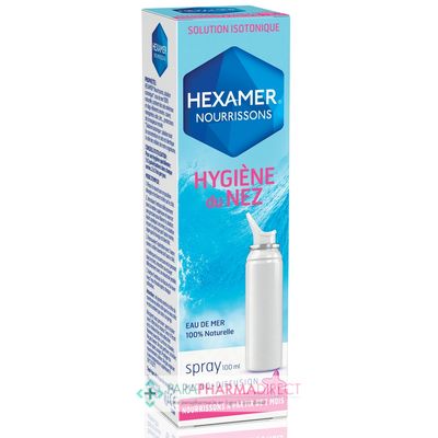 Bébé / Grossesse Hexamer Nourrissons Isotonique Spray Nasal Hygiène du Nez 100ml
