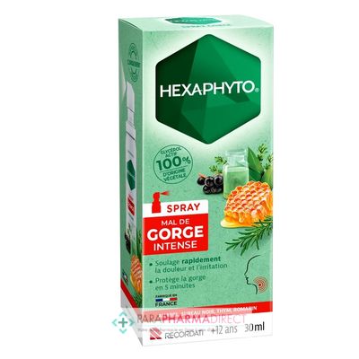Hygiène / Bien-Être Hexaphyto Spray Mal de Gorge Intense 30ml