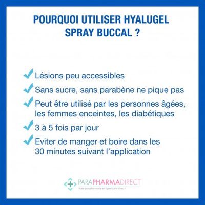 Hygiène / Bien-Être Hyalugel Spray Buccal 20 ml