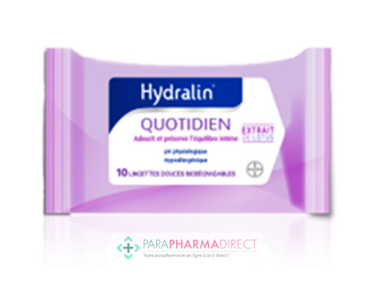Hygiène / Bien-Être Hydralin Quotidien Lingette x10