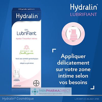 Corps / Beauté Hydralin Gel Lubrifiant - Apaise l'Inconfort Intime 50 ml