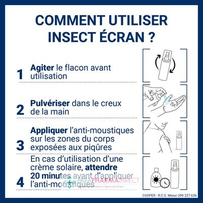 High-Tech / Autres Insect Ecran Familles - Répulsif Peau - Dès 24 mois - Format Economique 200 ml