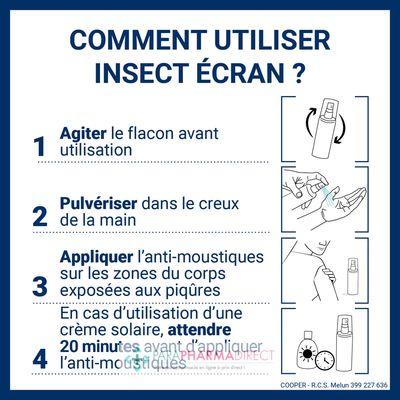 High-Tech / Autres Insect Ecran Familles - Répulsif Peau - Dès 24 mois - 100 ml