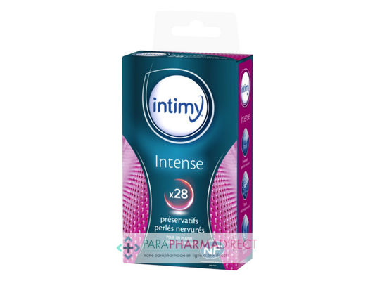 Hygiène / Bien-Être Intimy Plaisir Intense 28 préservatifs