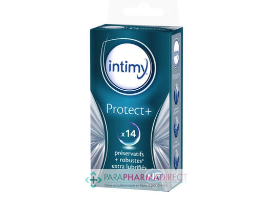 Corps / Beauté Intimy Protect+ Robustes & Extra Lubrifiés 14 préservatifs : Sexualité pour Homme