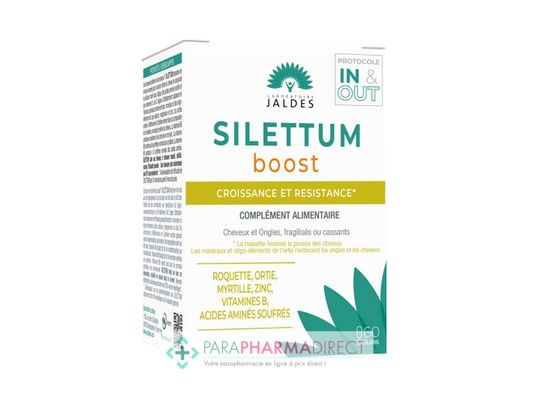 Nutrition / Sport Jaldes Silettum Boost Croissance et Résistance Cheveux & Ongles 60 gélules