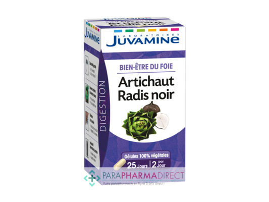 Nutrition / Sport Juvamine Phyto Digestion Artichaut Radis Noir Bien-Etre du Foie 50 Gélules