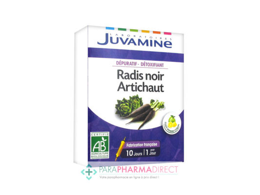 Nutrition / Sport Juvamine Phyto Digestion Radis Noir Artichaut 10 Ampoules