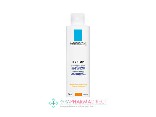 Corps / Beauté La Roche Posay Kerium Shampooing Crème Antipelliculaire Pellicules Sèches 200ml
