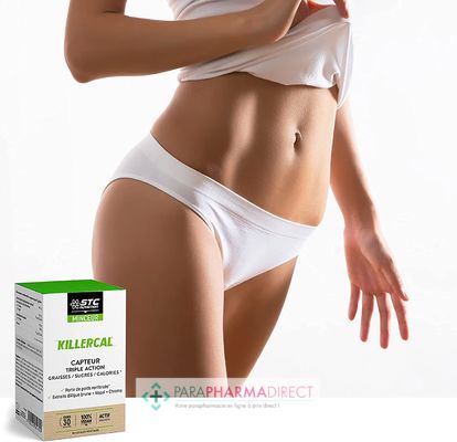 Nutrition / Sport STC Nutrition Minceur Killercal Capteur Triple Action 90 Gélules