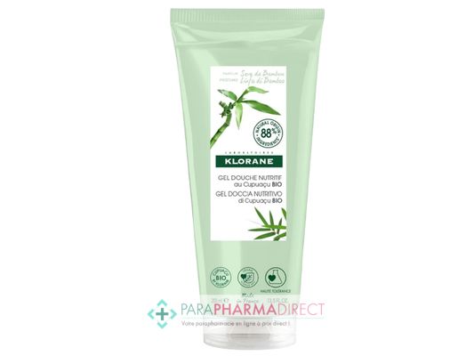 Corps / Beauté Klorane Cupuaçu Gel Douche Nutritif Sève de Bambou 200ml