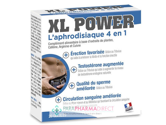 Nutrition / Sport LaboPhyto XL Power Aphrodisiaque 4en1 20 gélules