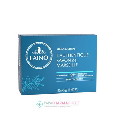 Corps / Beauté Laino Authentique Savon de Marseille Naturel 150g