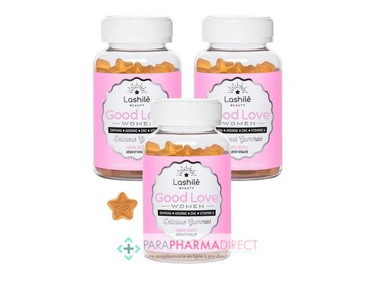 Nutrition / Sport Lashilé Beauty - Good Love Women - Libido Boost 3x60 Gummies