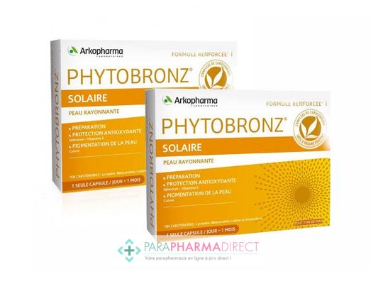 Nutrition / Sport ArkoPharma PhytoBronz Solaire Peau Rayonnante 2x30 Capsules