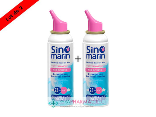 Bébé / Grossesse Sinomarin Hypertonique Nez Bouché Nourrissons/Enfants 2x100ml