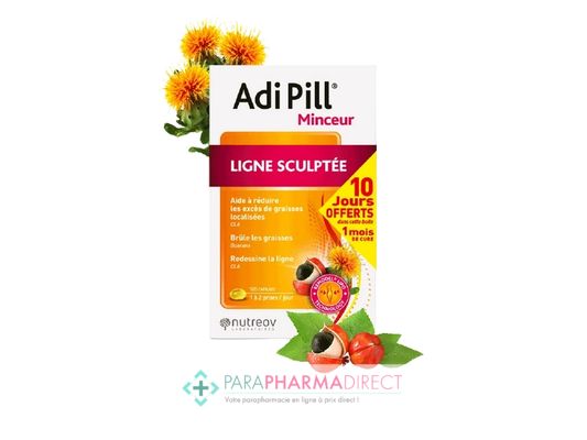 Nutrition / Sport Nutreov Physcience Adi Pill Minceur Ligne Sculptée 120 capsules