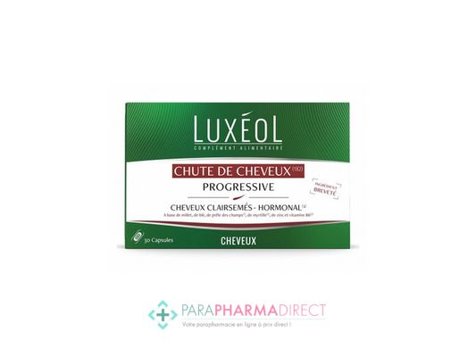 Nutrition / Sport Luxeol Chute de Cheveux Progressive 30 Capsules