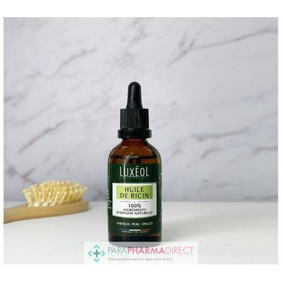 Corps / Beauté Luxéol Huile de Ricin (Cheveux / Peau / Ongles) 50 ml