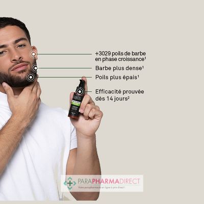 Corps / Beauté Luxéol Sérum Barbe Pousse 60 ml : Rasage pour Homme