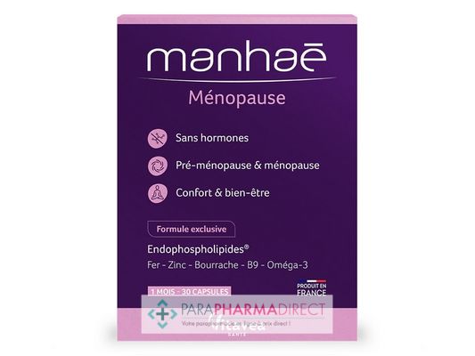 Nutrition / Sport Manhaé - Ménopause 30 capsules (1 mois)