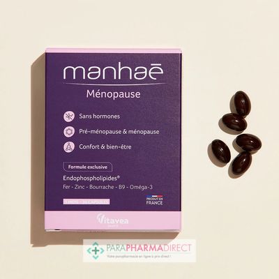 Nutrition / Sport Manhaé - Ménopause 30 capsules (1 mois)