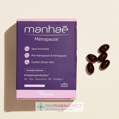 Nutrition / Sport Manhaé - Ménopause 60 capsules (2 mois)