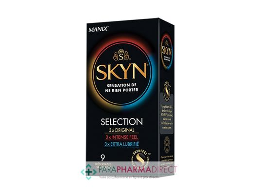 Hygiène / Bien-Être Manix Skyn Selection 9 Préservatifs Sans Latex