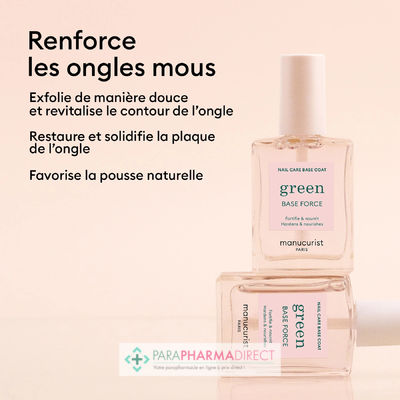Corps / Beauté Manucurist Force Green - Pour Ongles Mous 15 ml