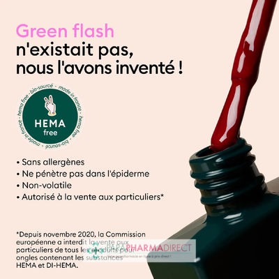 Corps / Beauté Manucurist Green Flash - Coffret Routine Complète - Vernis LED - Poppy Red + Lampe 24W : Ongles pour Maquillage