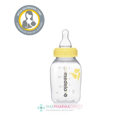 Bébé / Grossesse Medela Biberon 150ml + Tétine Taille S sans BPA