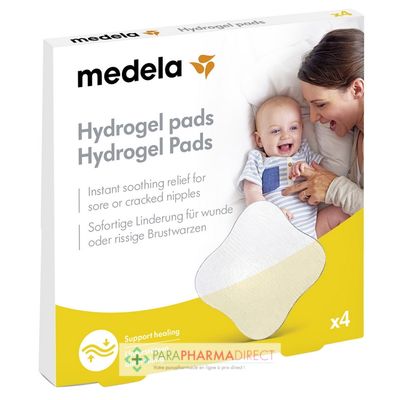 Bébé / Grossesse Medela Compresses Hydrogel Protège-Mamelon x4
