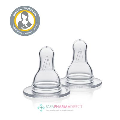 Bébé / Grossesse Medela Tétines Taille S Débit Faible x2