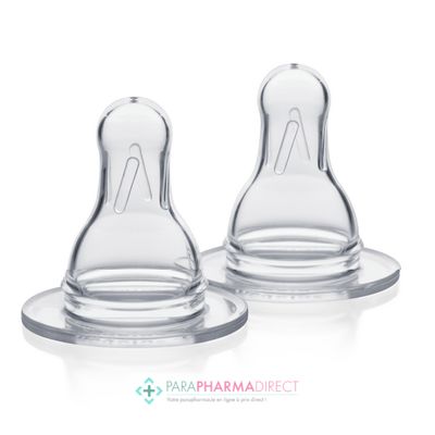 Bébé / Grossesse Medela Tétines Taille M Débit Moyen x2