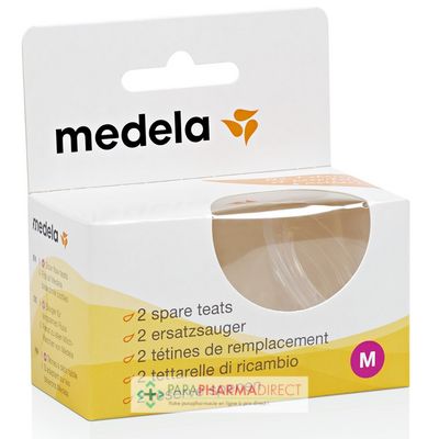 Bébé / Grossesse Medela Tétines Taille M Débit Moyen x2