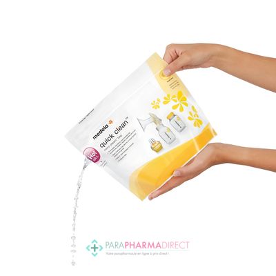 Bébé / Grossesse Medela Quick Clean - Sachets Stérilisateur pour Micro-ondes x5