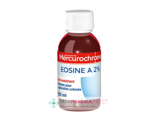Bébé / Grossesse Mercurochrome Eosine à 2% Flacon de 100ml