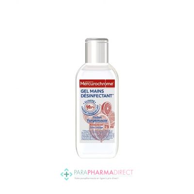 High-Tech / Autres Mercurochrome Gel Mains Désinfectant Pamplemousse 75ml