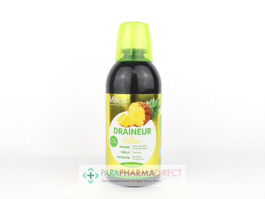 Nutrition / Sport Milical Draineur Minceur Ultra Goût Ananas 500ml
