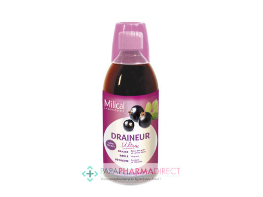 Nutrition / Sport Milical Draineur Minceur Ultra Goût Cassis 500ml