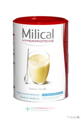 Nutrition / Sport Milical Milk Shake Minceur Saveur Vanille Pack Eco