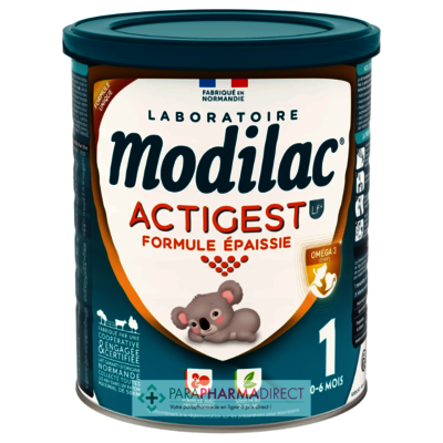 Bébé / Grossesse Modilac Actigest Lf+ Formule Epaissie - Lait infantile 1er Age 800g : Laits pour Bébé / Enfant