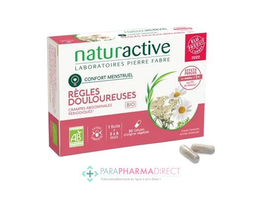 Nutrition / Sport Naturactive Règles Douloureuses BIO 30 gélules