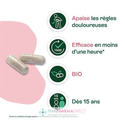 Nutrition / Sport Naturactive Règles Douloureuses BIO 30 gélules