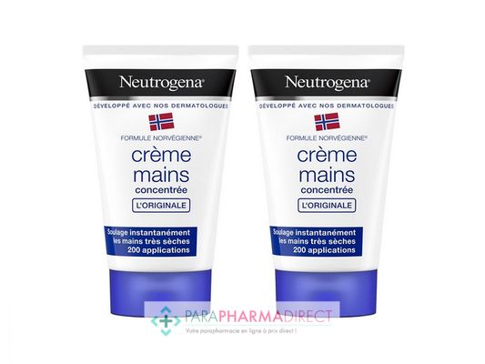 Corps / Beauté Neutrogena Crème Mains Concentrée L'Originale 2x50ml
