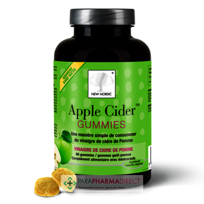 Nutrition / Sport New Nordic Apple Cider Gummies 60 gommes
