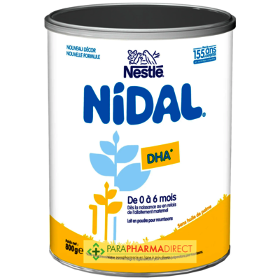 Bébé / Grossesse Nidal 1 - Lait 1er Age - De 0 à 6 mois 800g : Laits pour Bébé / Enfant