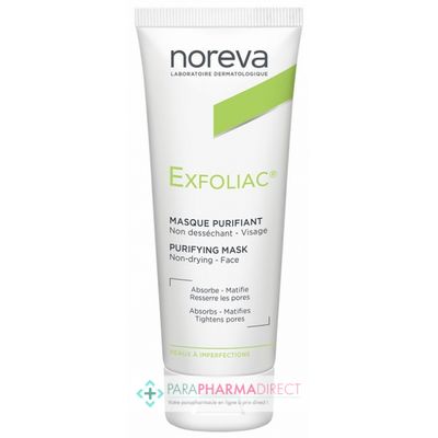 Corps / Beauté Noreva Exfoliac Masque Purifiant Peaux à Imperfections 50 ml