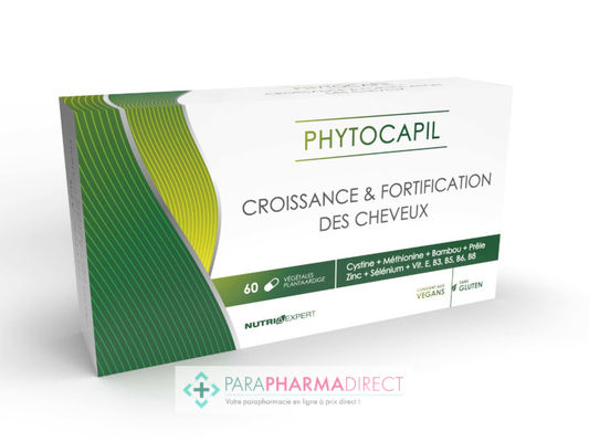 Nutrition / Sport NutriExpert Phytocapil Croissance & Fortification des Cheveux 60 gélules